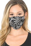 fashion protection face lace mask cover