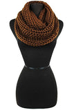 Women Crochet Softness Infinity Scarf Wrap for Winter
