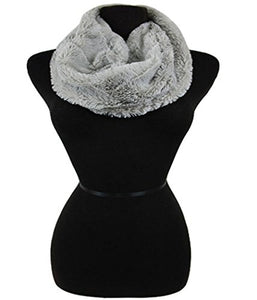 Fashion Scerets Faux Fur Infinity Cold Weather Scarf Neck Warmer