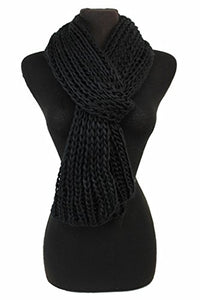Fashion Secrets Classic Knitted crochet Warm and Comfy Scarf ,neck wraps neck shawls.