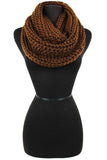 Women Crochet Softness Infinity Scarf Wrap for Winter